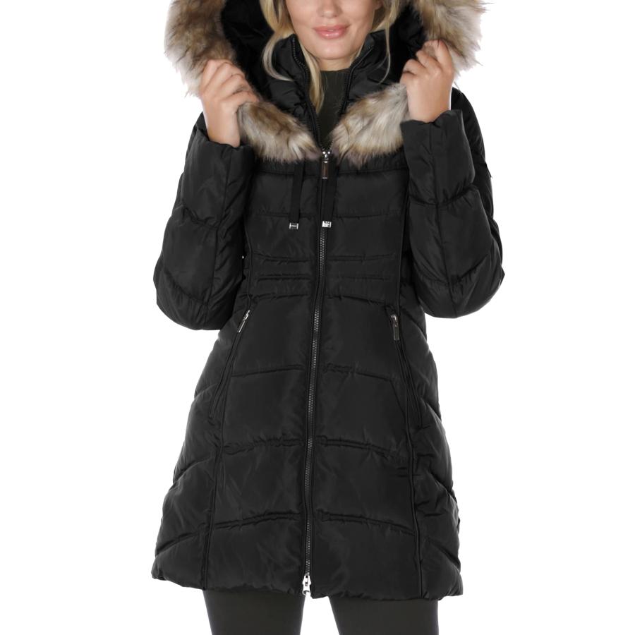 【並行輸入品】Laundry by Shelli Segal OUTERWEAR レディース US サイズ: Medium カラー: ブラックの画像