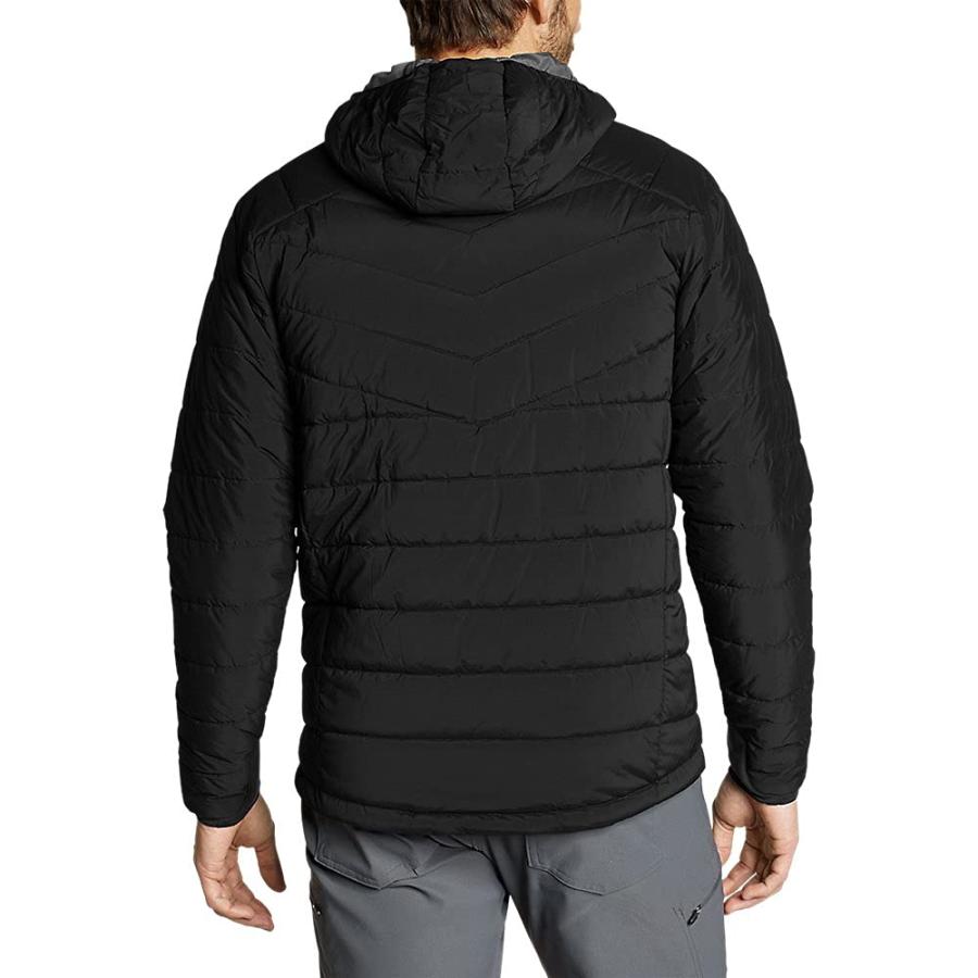 【並行輸入品】Eddie Bauer OUTERWEAR メンズ US サイズ: Large カラー: ブラック Eddie Bauer Menの画像