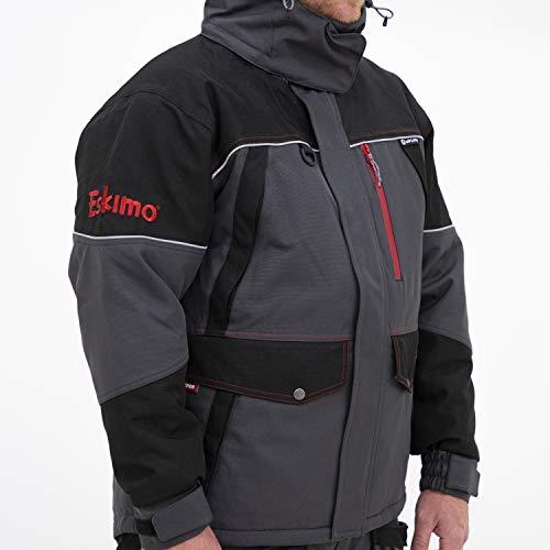【並行輸入品】Eskimo Men's Keeper Insulated Jacket, Gray/Black, Largeの画像