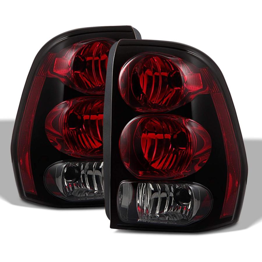 【並行輸入品】AKKON - 2002-2009 Chevy Trailblazer OEスタイル プレミアムテールライトランプ 回路基板付き - レの画像