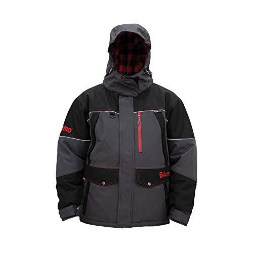 【並行輸入品】Eskimo Men's Keeper Insulated Jacket, Gray/Black, XXX Largeの画像