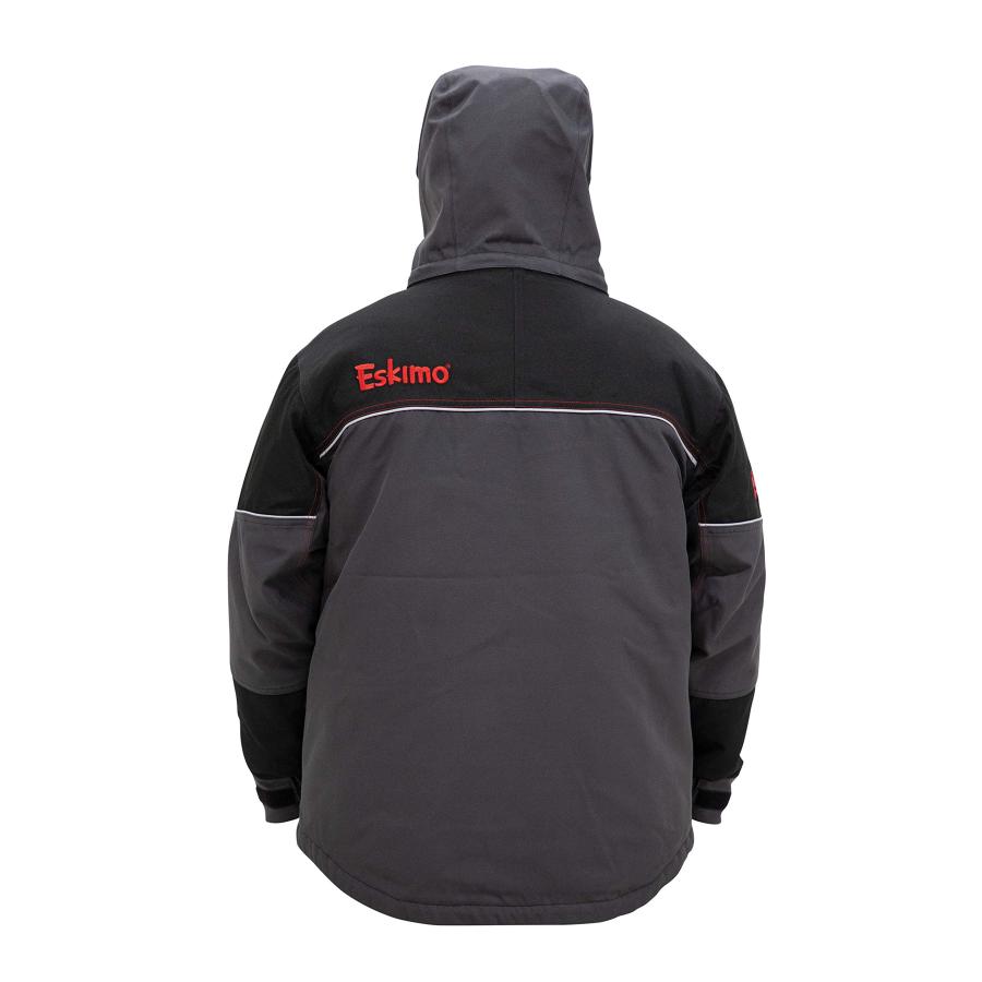 【並行輸入品】Eskimo Men's Keeper Insulated Jacket, Gray/Black, XXX Largeの画像