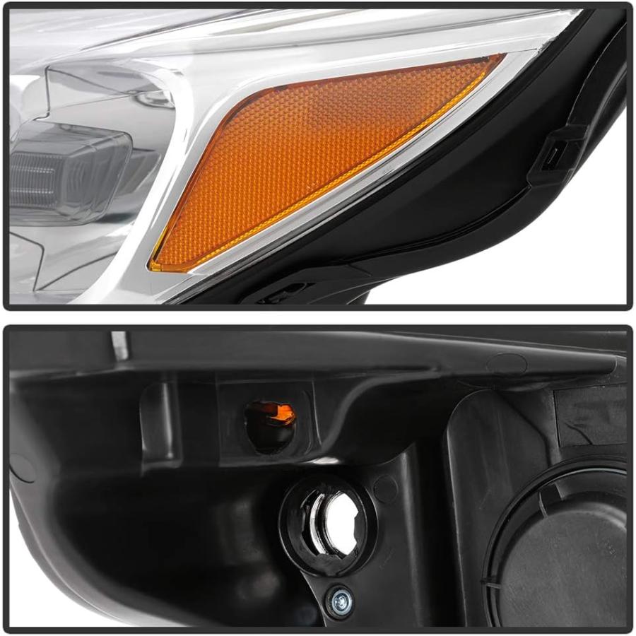 【並行輸入品】ACANII - For 2013 2014 2015 Chevy Malibu Factory Halogen Projector Hの画像