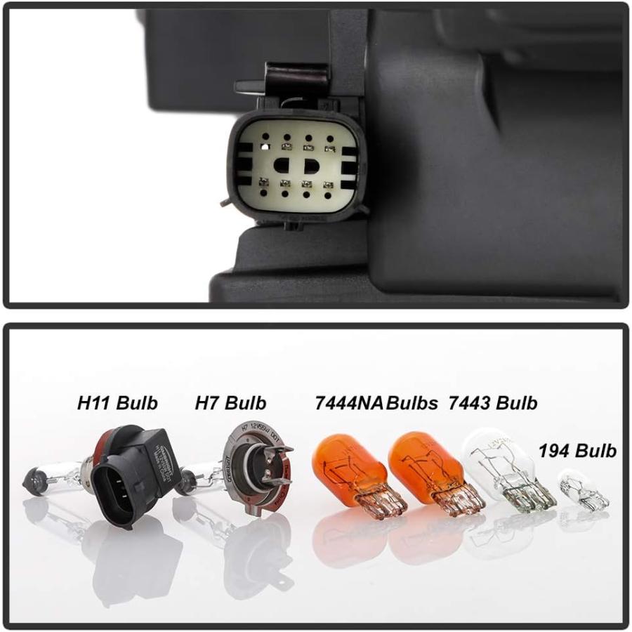 【並行輸入品】ACANII - For 2013 2014 2015 Chevy Malibu Factory Halogen Projector Hの画像