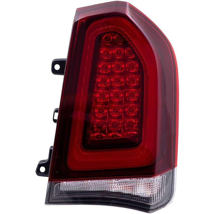 【並行輸入品】Brock Replacement Passenger Tail Light with Black Trim Compatible wi_1