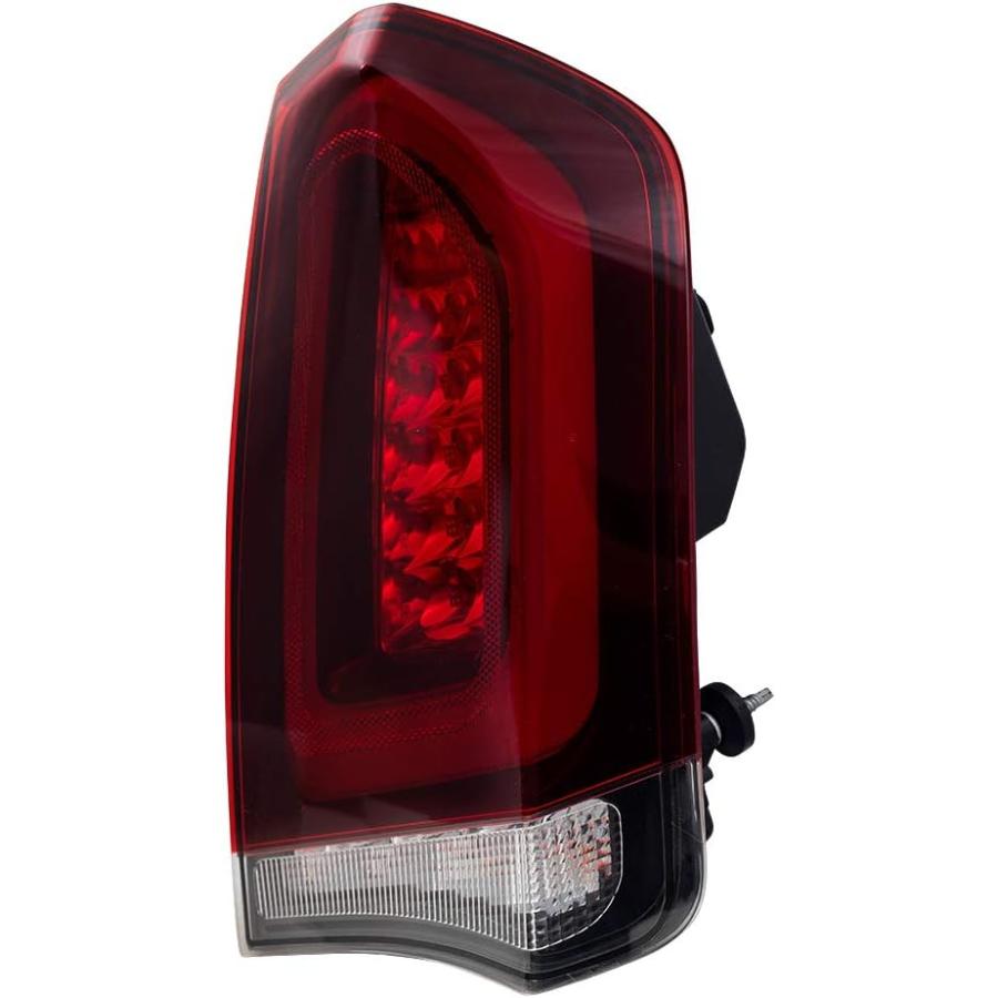 【並行輸入品】Brock Replacement Passenger Tail Light with Black Trim Compatible wi_2