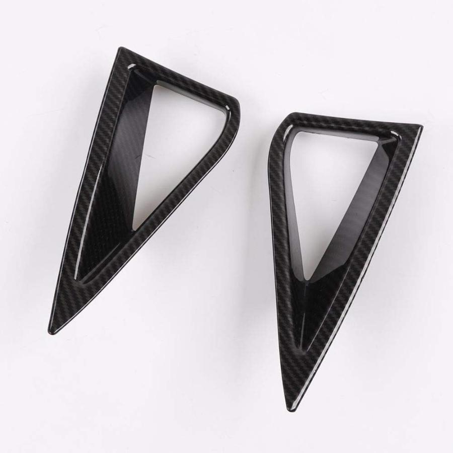 【並行輸入品】Voodonala for Mustang Carbon Fiber Daytime Running Lights DRL Trim f_3