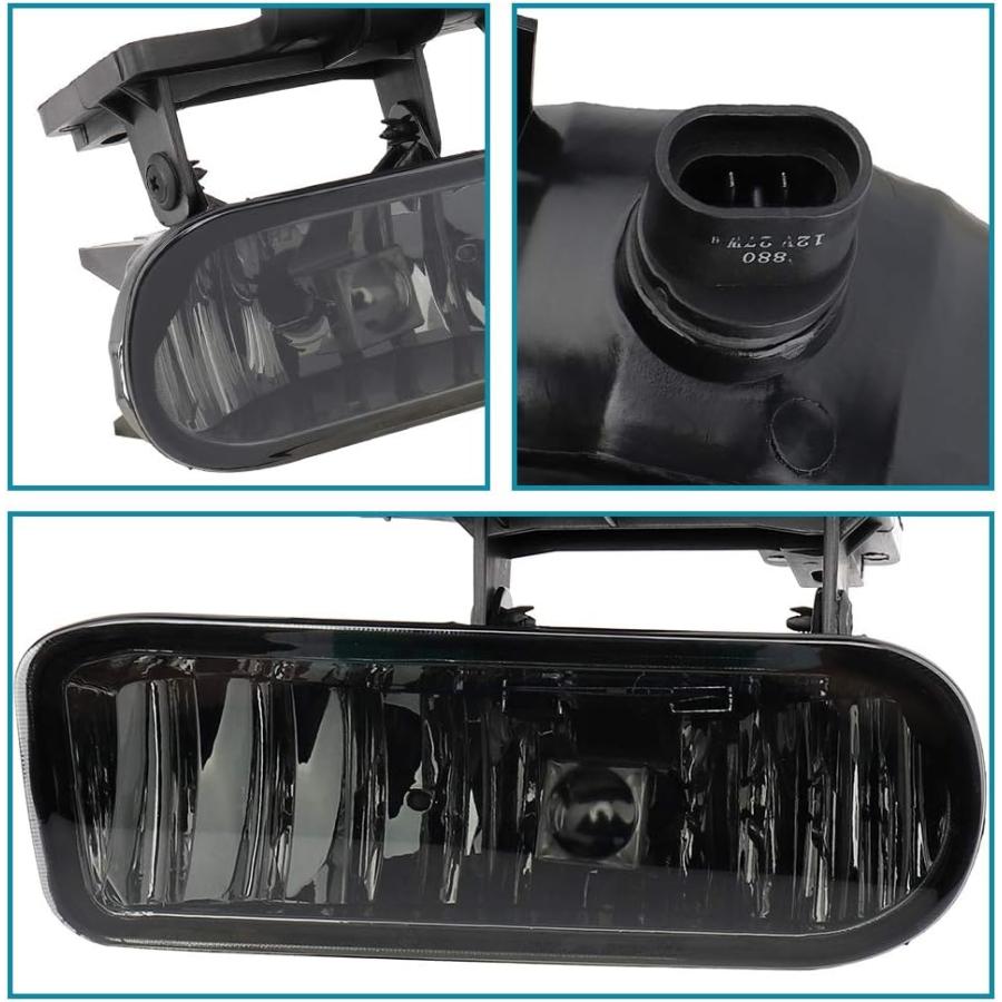 【並行輸入品】IRONTEK フォグランプ シボレー 99-02 シルバラード 1500 2500 00-02 シルバラード 3500 00-06 サの画像