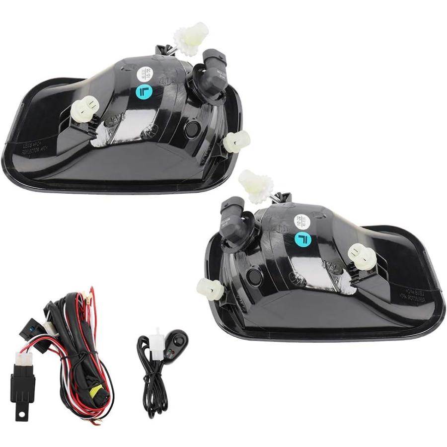 【並行輸入品】MAYASAF Clear Lens Fog Light Pair of Bumper Fog Lamp Assembly Fit Ra_4