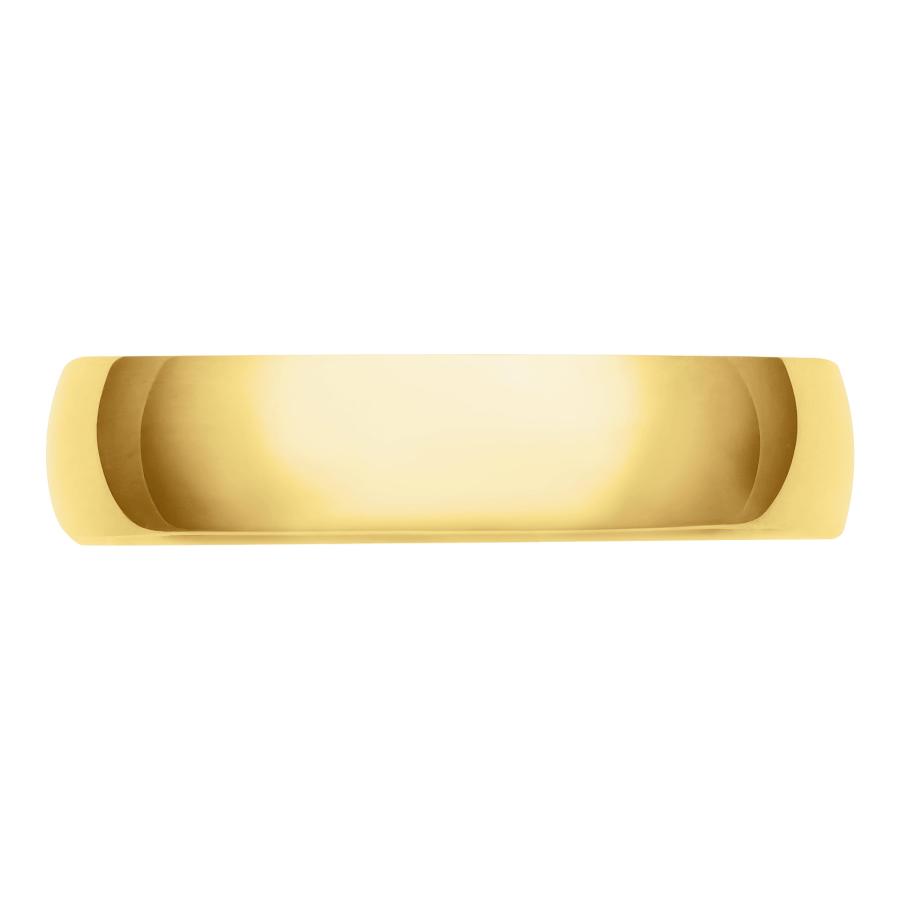 【並行輸入品】Brilliant Expressions レディース 4mm ソリッドゴールドリング 軽量 10Kまたは14K イエロー ホ_9