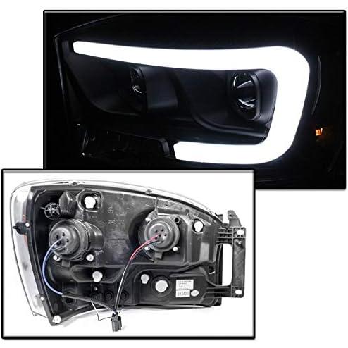 【並行輸入品】ZMAUTOPARTS LEDブラックプロジェクターヘッドライトヘッドランプ 2006-2008 ダッジ・ラム 1500 2500 35_1