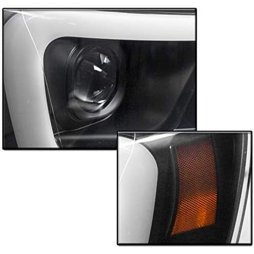 【並行輸入品】ZMAUTOPARTS LEDブラックプロジェクターヘッドライトヘッドランプ 2006-2008 ダッジ・ラム 1500 2500 35_2