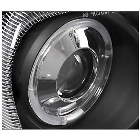 【並行輸入品】ZMAUTOPARTS Halo LED ブラック プロジェクターヘッドライト ヘッドライト 2005-2007 Chrysler 30_4