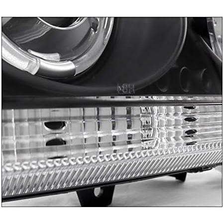 【並行輸入品】ZMAUTOPARTS Halo LED ブラック プロジェクターヘッドライト ヘッドライト 2005-2007 Chrysler 30_7