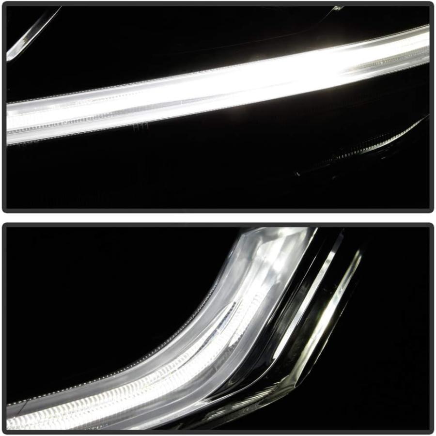 【並行輸入品】ACANII - For 2016-2017 Honda Accord EX EX-L Sport LED DRL Projector_7