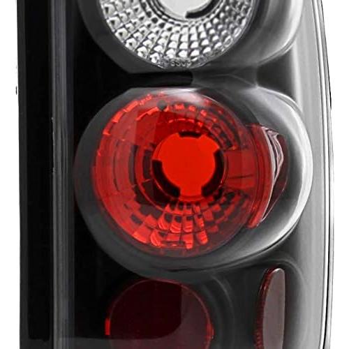 【並行輸入品】Carpartsinnovate 94-01 Dodge Ram 1500 2500 3500 ピックアップ ブラック テールライト リ_3