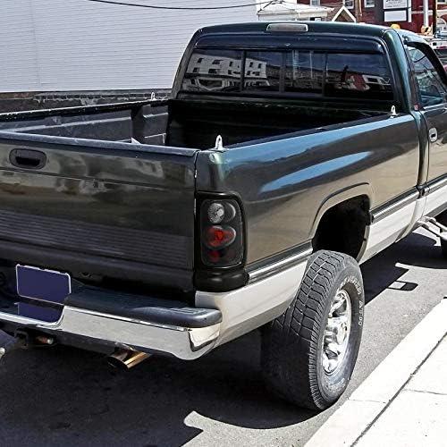 【並行輸入品】Carpartsinnovate 94-01 Dodge Ram 1500 2500 3500 ピックアップ ブラック テールライト リ_6