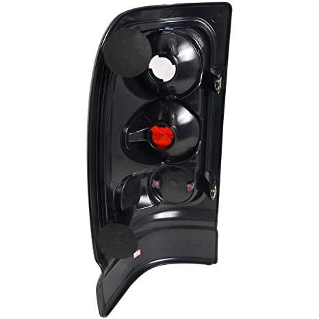 【並行輸入品】Carpartsinnovate 94-01 Dodge Ram 1500 2500 3500 ピックアップ ブラック テールライト リ_7