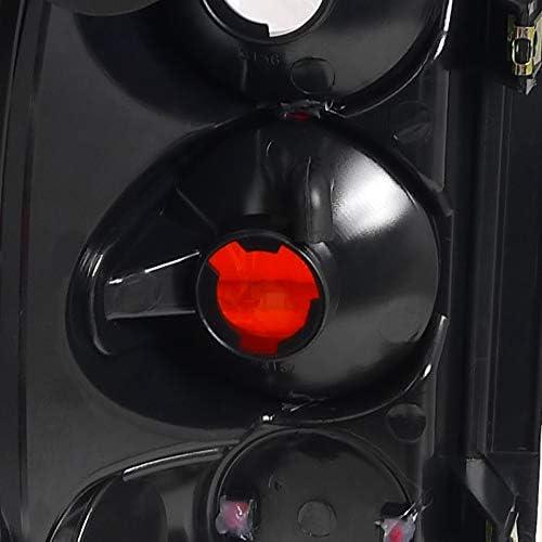 【並行輸入品】Carpartsinnovate 94-01 Dodge Ram 1500 2500 3500 ピックアップ ブラック テールライト リ_8