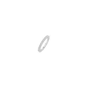 【並行輸入品】FINEROCK 1カラット ダイヤモンド エタニティ 結婚指輪 14Kゴールド, 金属 石, ホワイトダイヤモンド FINEROの画像