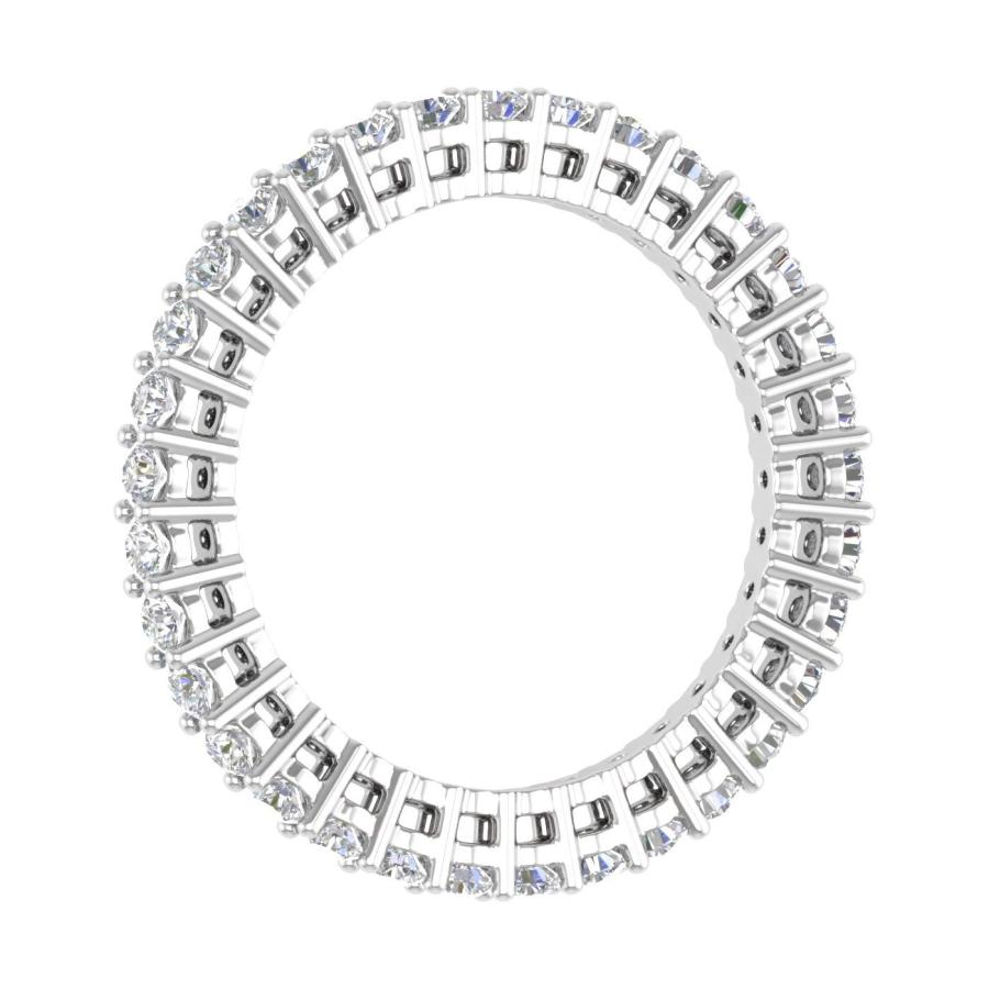【並行輸入品】FINEROCK 1カラット ダイヤモンド エタニティ 結婚指輪 14Kゴールド, 金属 石, ホワイトダイヤモンド FINEROの画像
