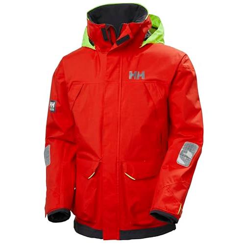 【並行輸入品】Helly Hansen メンズ 桟橋 セーリングジャケット 222 アラート レッド XL Helly Hansen Men'sの画像