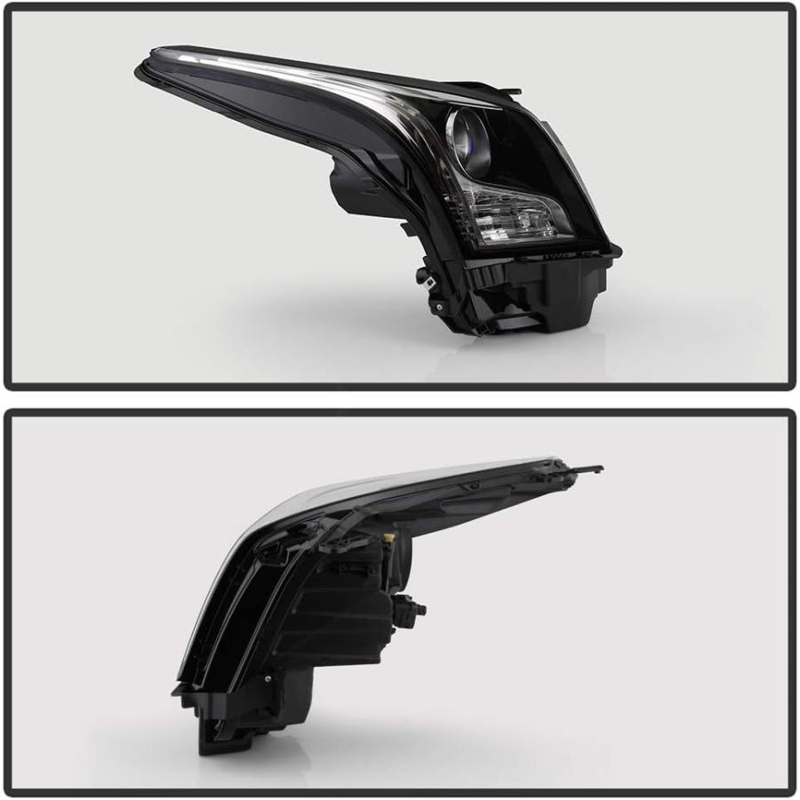 【並行輸入品】CARPART4U - [Halogen Headlights for Cadillac ATS 13-18 - OEM Style -_1