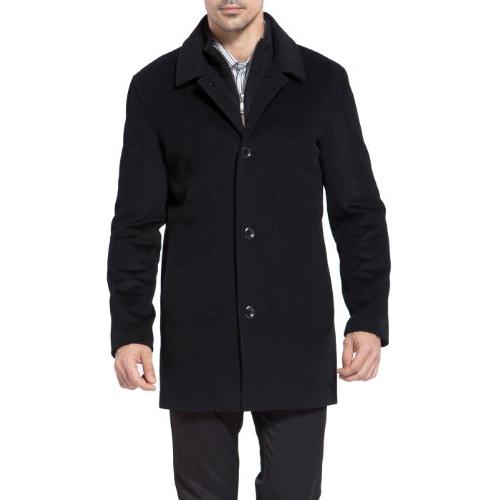 【並行輸入品】MODERM メンズ ジャスティン カシミア ブレンド カーコート (レギュラー&ビッグ&トール) US サイズ: 4X Largの画像