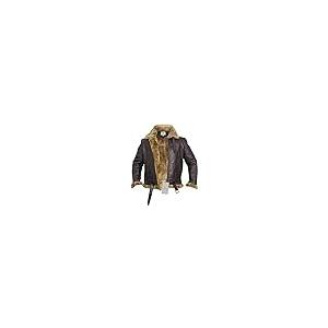 【並行輸入品】RAF Bomber Ginger メンズ B3 ボンバージャケット アビエイター リアルムートンボンバーシープスキンレザージャケの画像