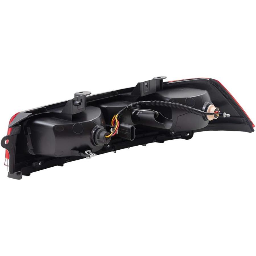 【並行輸入品】EPIC LIGHTING OEスタイル 交換用 ハロゲン 非HIDタイプ リアブレーキテールライトアセンブリ シボレー 14-15 カの画像