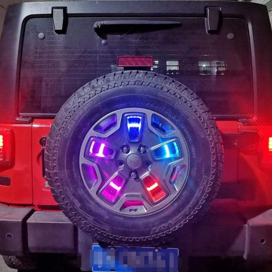 【並行輸入品】スペアタイヤブレーキライト Semtion LED サードブレーキライト ジープ ラングラー JK JKU 2007-2018用 SEM_5