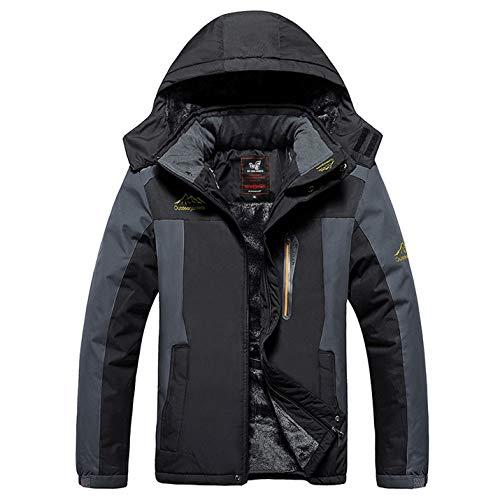【並行輸入品】Flygo Men's Winter Warm Mountain Waterproof Fleece Ski Snow Coatの画像
