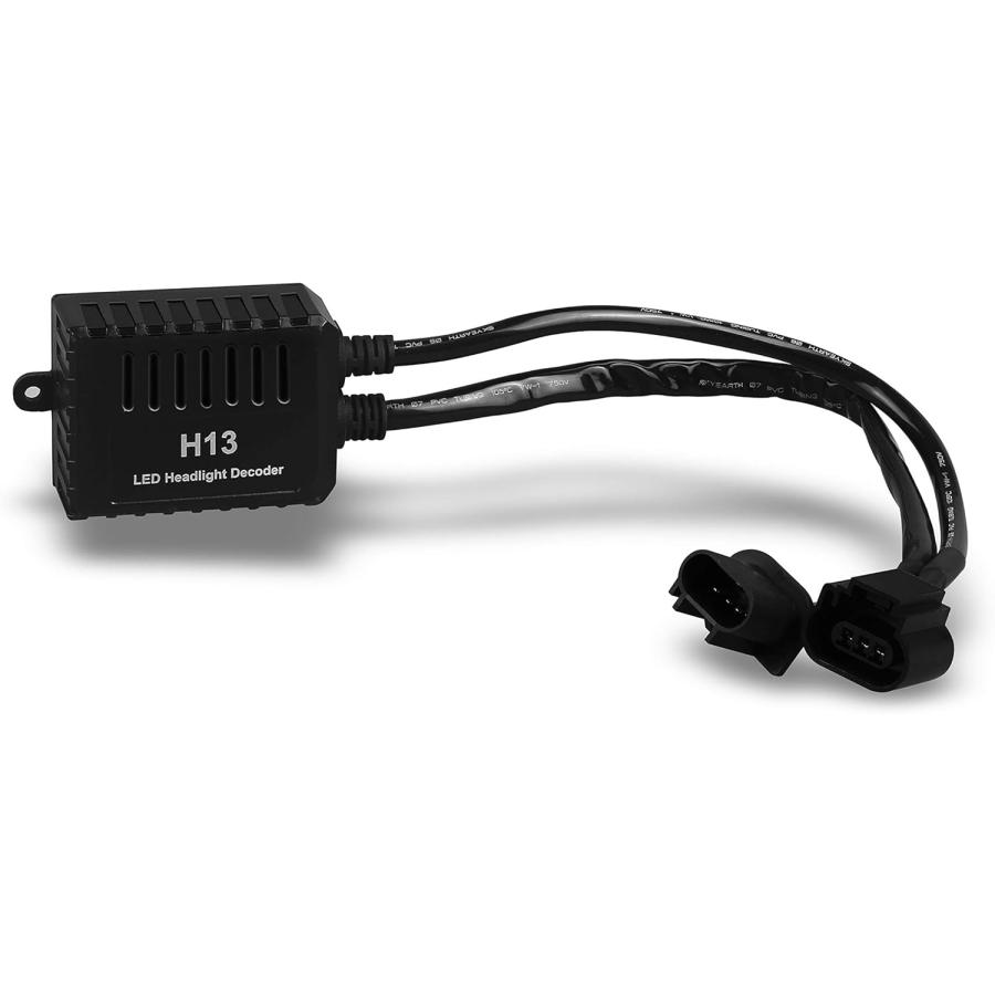 【並行輸入品】Alla Lighting 9008 H13 LEDデコーダー プラグアンドプレイ ちらつき防止 警告エラーコード キャンセラーコンデン_3