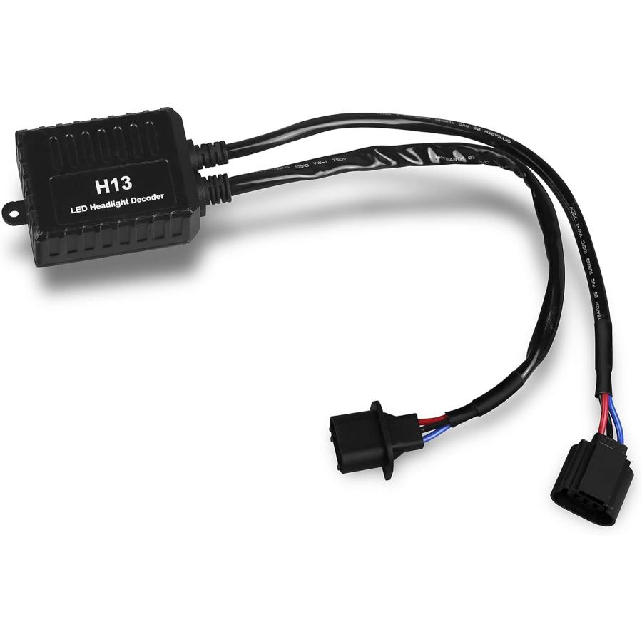 【並行輸入品】Alla Lighting 9008 H13 LEDデコーダー プラグアンドプレイ ちらつき防止 警告エラーコード キャンセラーコンデン_4