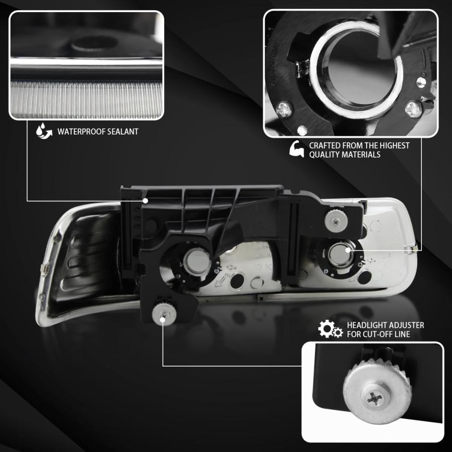 【並行輸入品】AUTOZENSATION Compatible with 1999-2002 Chevy Silverado 2000-2006 Chの画像
