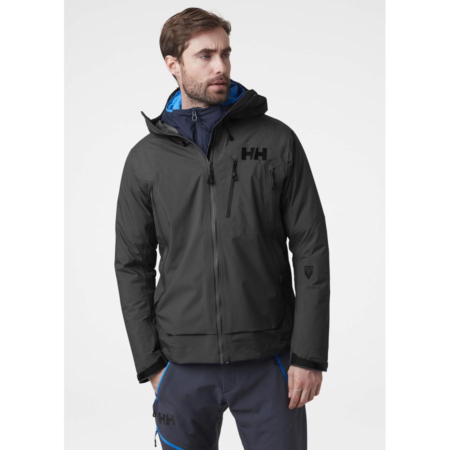 【並行輸入品】Helly Hansen メンズ Odin 9 Worlds 2.0 ジャケット 990 ブラック L Helly Hansenの画像