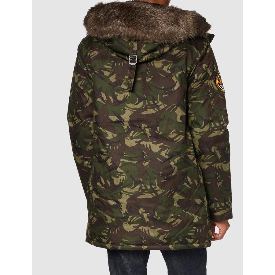 【並行輸入品】Superdry エベレストパーカーコート US サイズ: Medium カラー: グレー Superdry Mens Evereの画像