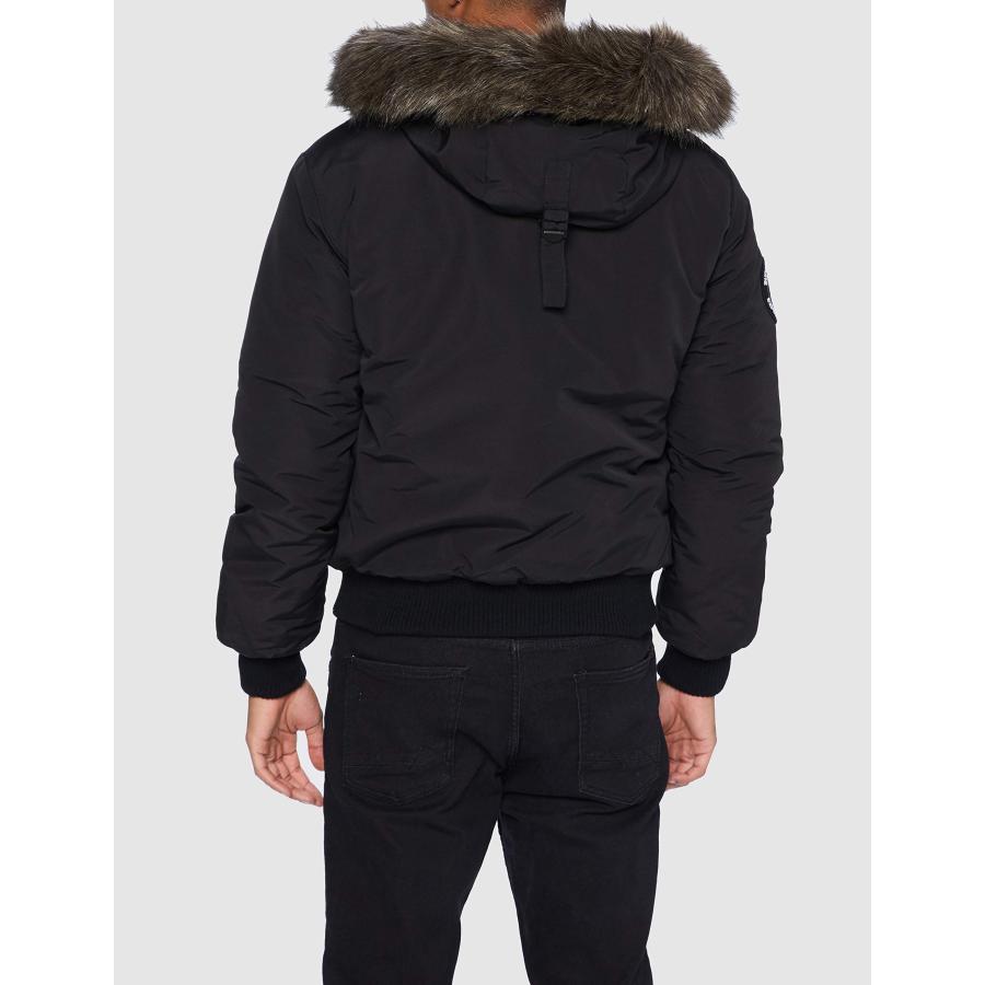 【並行輸入品】Superdry Mens Everest Bomber Jacket, Zip And Popper Fastening Blの画像