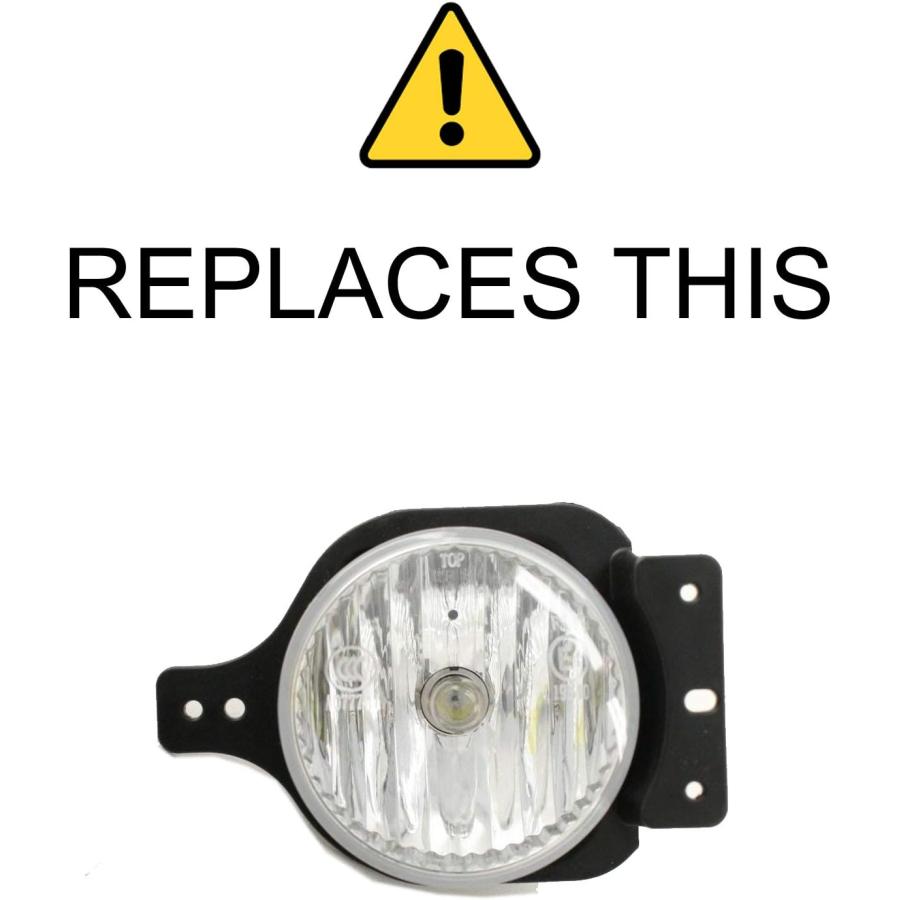 【並行輸入品】LED Fog Lights Compatible with Jeep Wrangler JL JLU Sport Sport S 20の画像