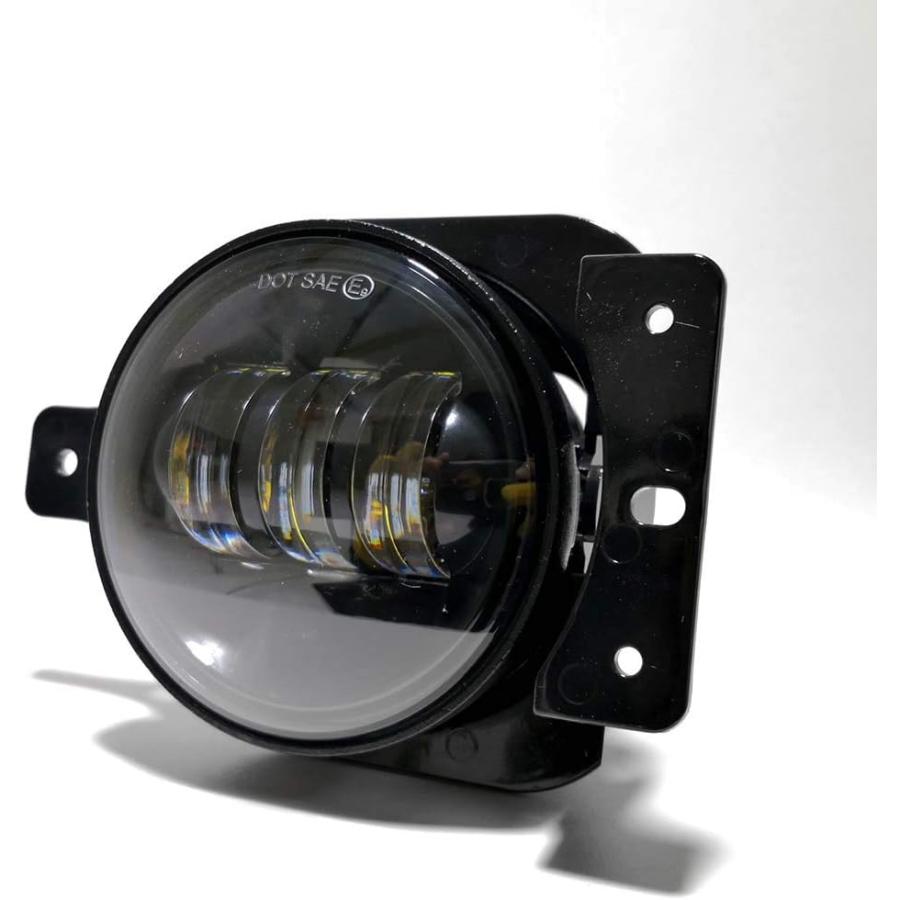 【並行輸入品】LED Fog Lights Compatible with Jeep Wrangler JL JLU Sport Sport S 20の画像