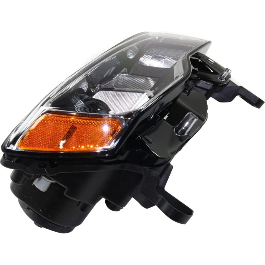 【並行輸入品】Evan-Fischer ヘッドライトセット 2017-2019 Jeep グランドチェロキー 左ドライバーと右助手席側ハロゲン電球付き_3