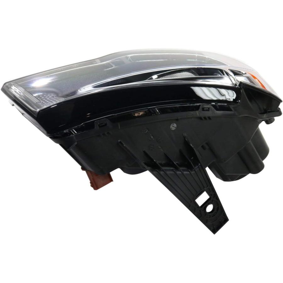 【並行輸入品】Evan-Fischer ヘッドライトセット 2017-2019 Jeep グランドチェロキー 左ドライバーと右助手席側ハロゲン電球付き_5