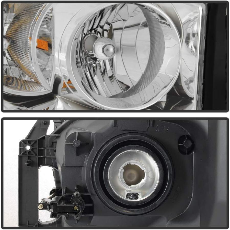 【並行輸入品】CARPART4U - Crystal Headlight Headlamp for 2007-2008 Dodge Ram 1500の画像