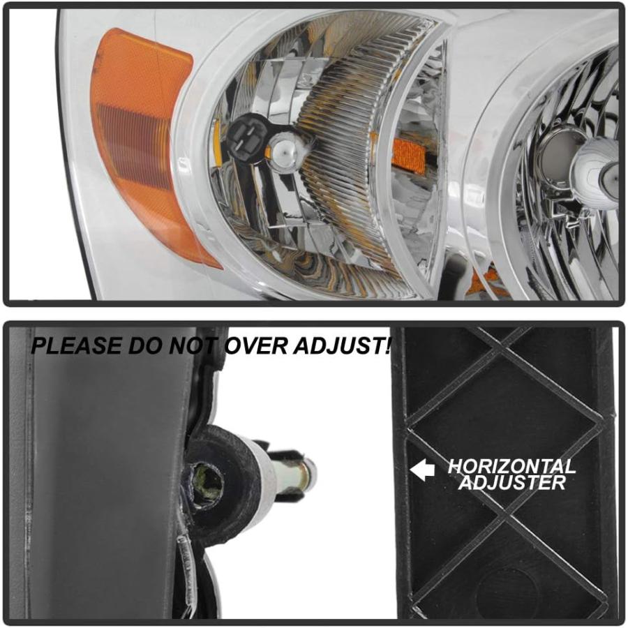 【並行輸入品】CARPART4U - Crystal Headlight Headlamp for 2007-2008 Dodge Ram 1500の画像