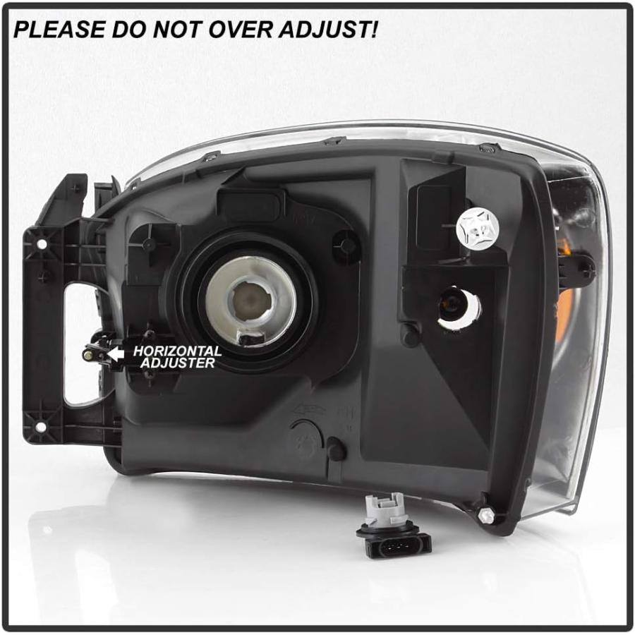 【並行輸入品】CARPART4U - Crystal Headlight Headlamp for 2007-2008 Dodge Ram 1500の画像