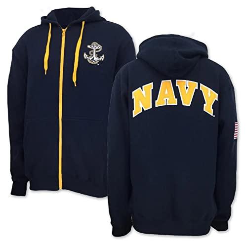 Armed Forces Gear United States Navy Anchor Embroidered Fleece F 並行輸入品｜good-face｜02