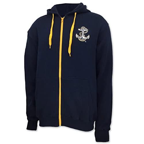 Armed Forces Gear United States Navy Anchor Embroidered Fleece F 並行輸入品｜good-face｜05