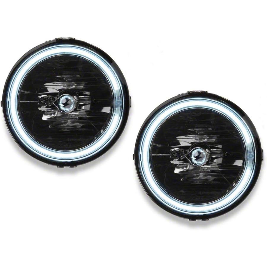 【並行輸入品】Raxiom LED Halo フォグライト;スモーク、05-12 Mustang GT対応　_2