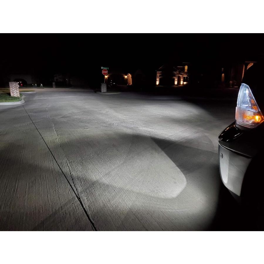 【並行輸入品】Supernova V.4 - 2504 / PSX24W LED Headlights - Fits Wrangler Fog Ligの画像