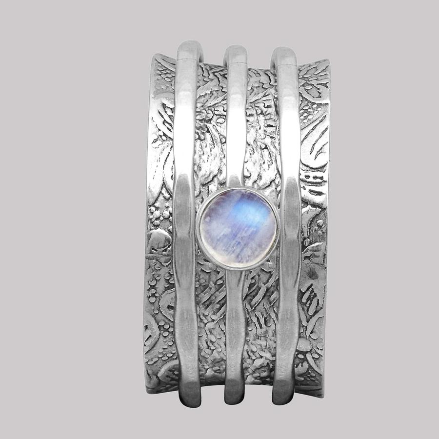 スピナーリング 指輪 回転リング 925スターリングシルバー 10号 不安解消 スピナーリング 指輪 回転リング 925スターリングシルバー 10号 不安